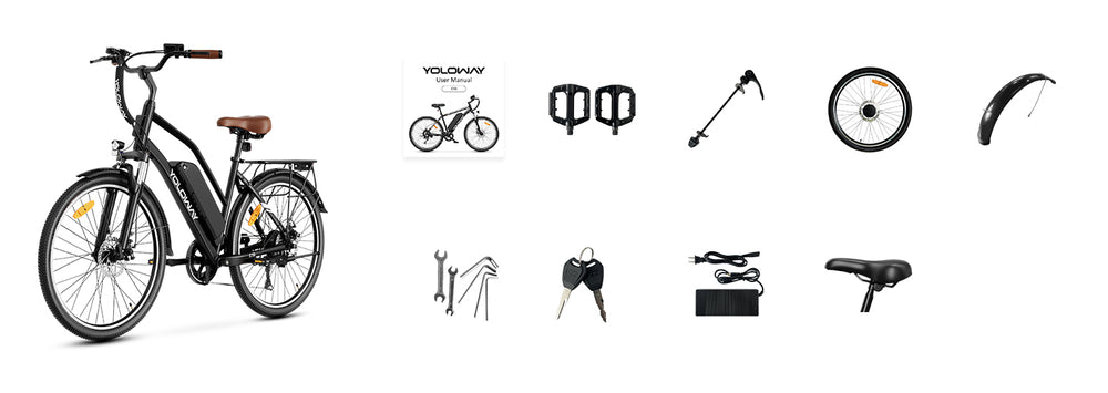 Yoloway C10 City Electric Bike image 11