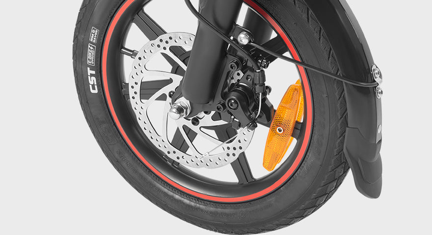 DYU A5 14 Inch Full Foldable Electric Bike image 5