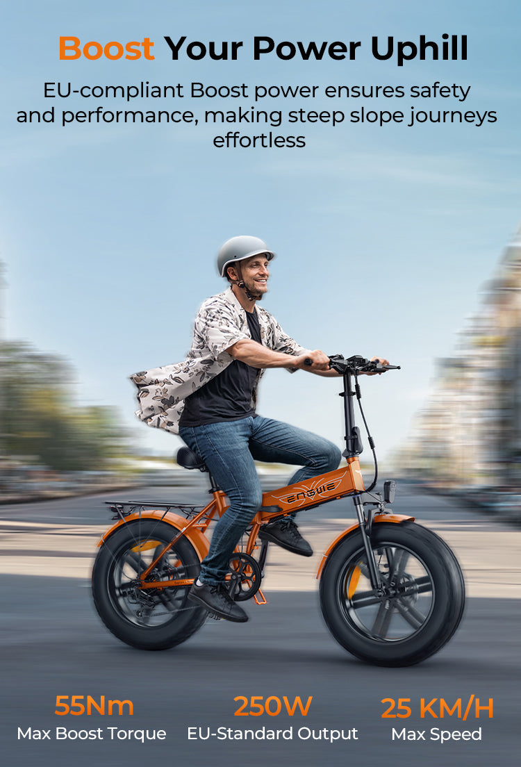 Engwe EP-2 Boost Foldable Electric Bike image 11