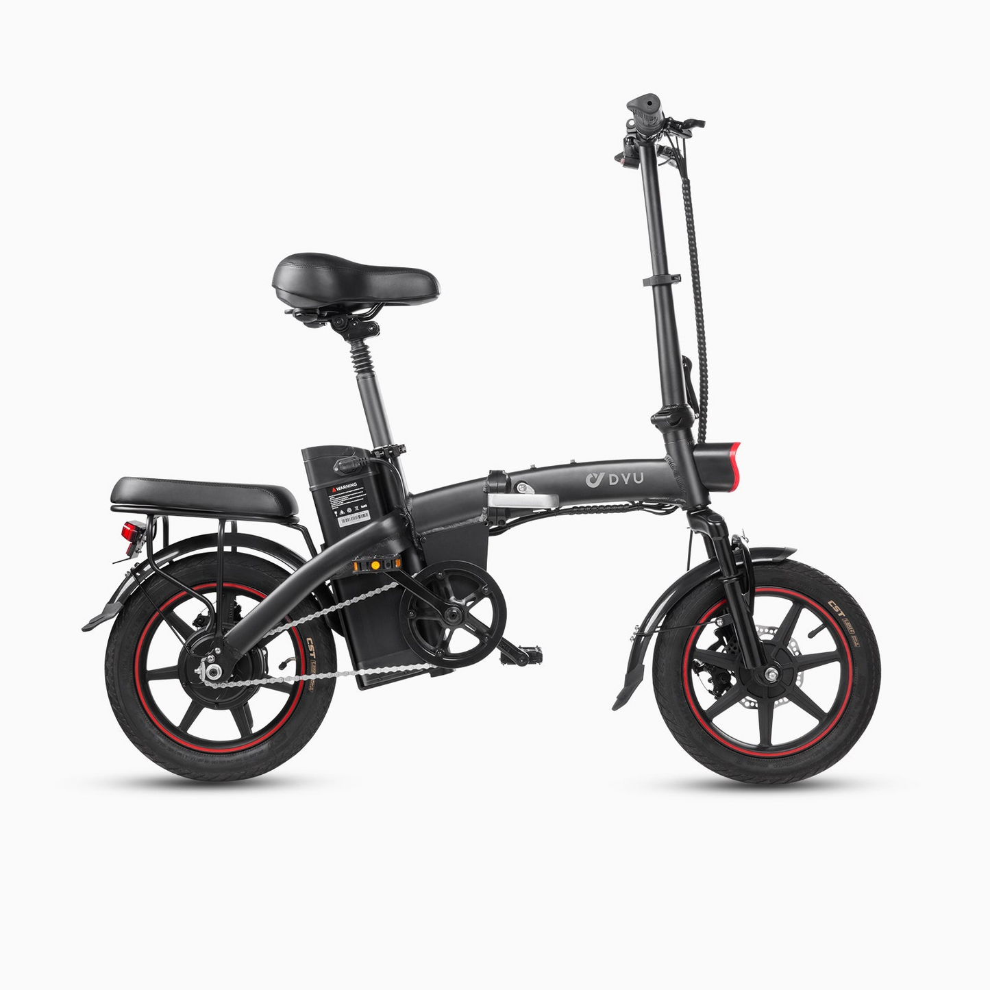 DYU A5 14 Inch Full Foldable Electric Bike image 0