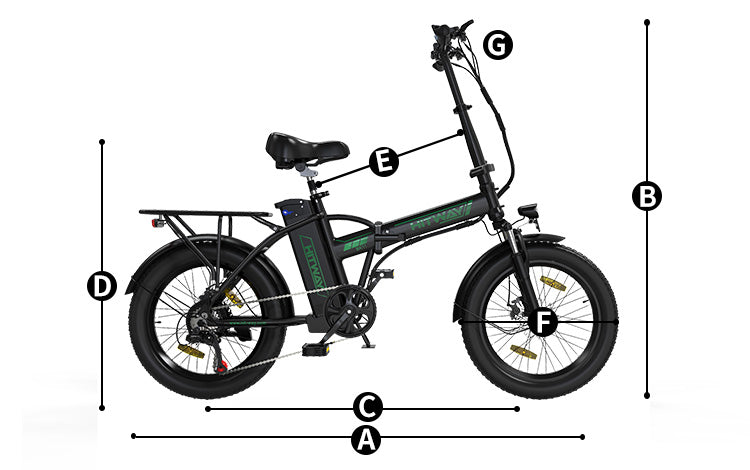 HITWAY BK11 Folding Electric Bike