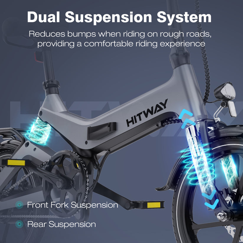 HITWAY BK2 Folding Electric Bike