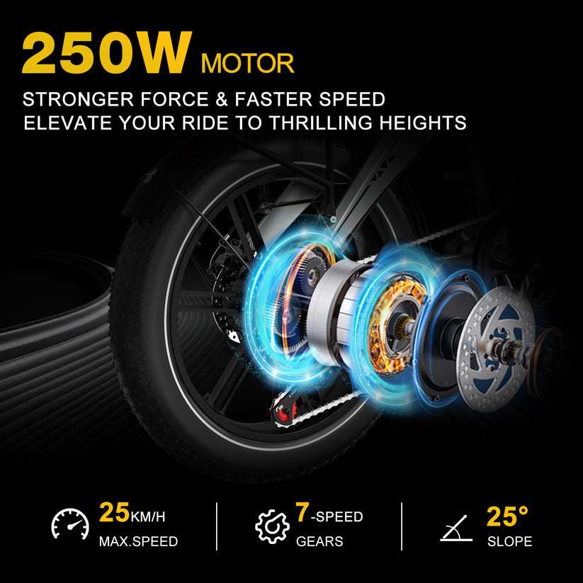 HITWAY BK36 Folding Electric Bike