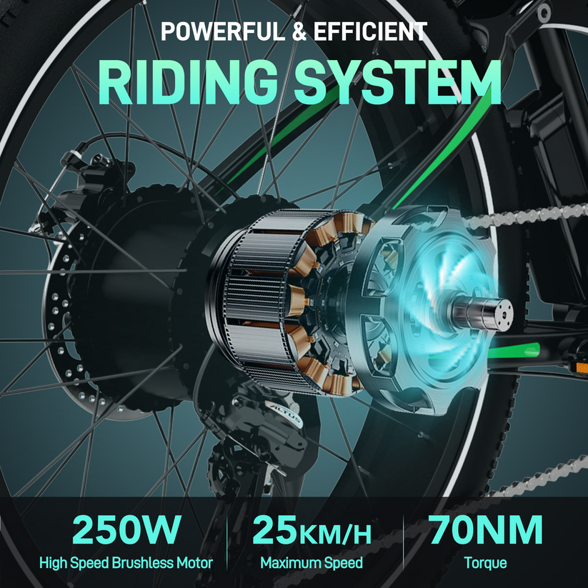 HITWAY BK9S Electric Bike with APP