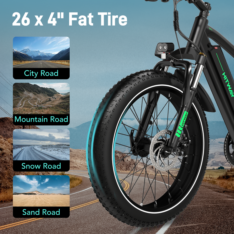 HITWAY BK9S Electric Bike with APP