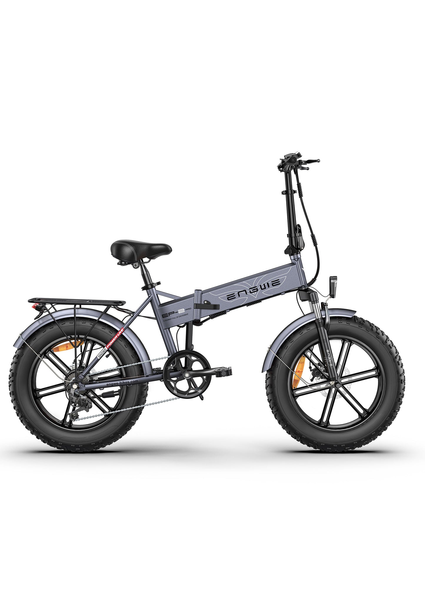 Engwe EP-2 Pro Grey Electric bike - Available on the Cycle to Work