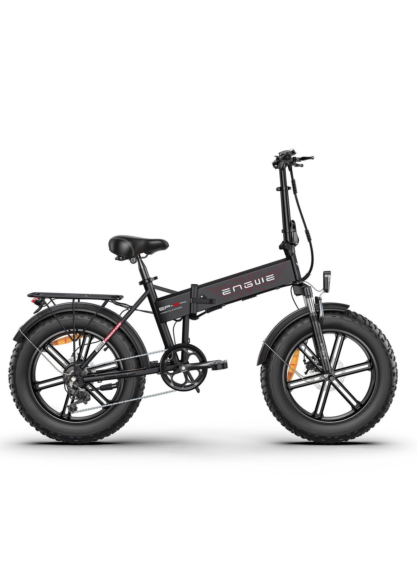 Engwe EP-2 Pro Black Electric bike - Available on the Cycle to Work