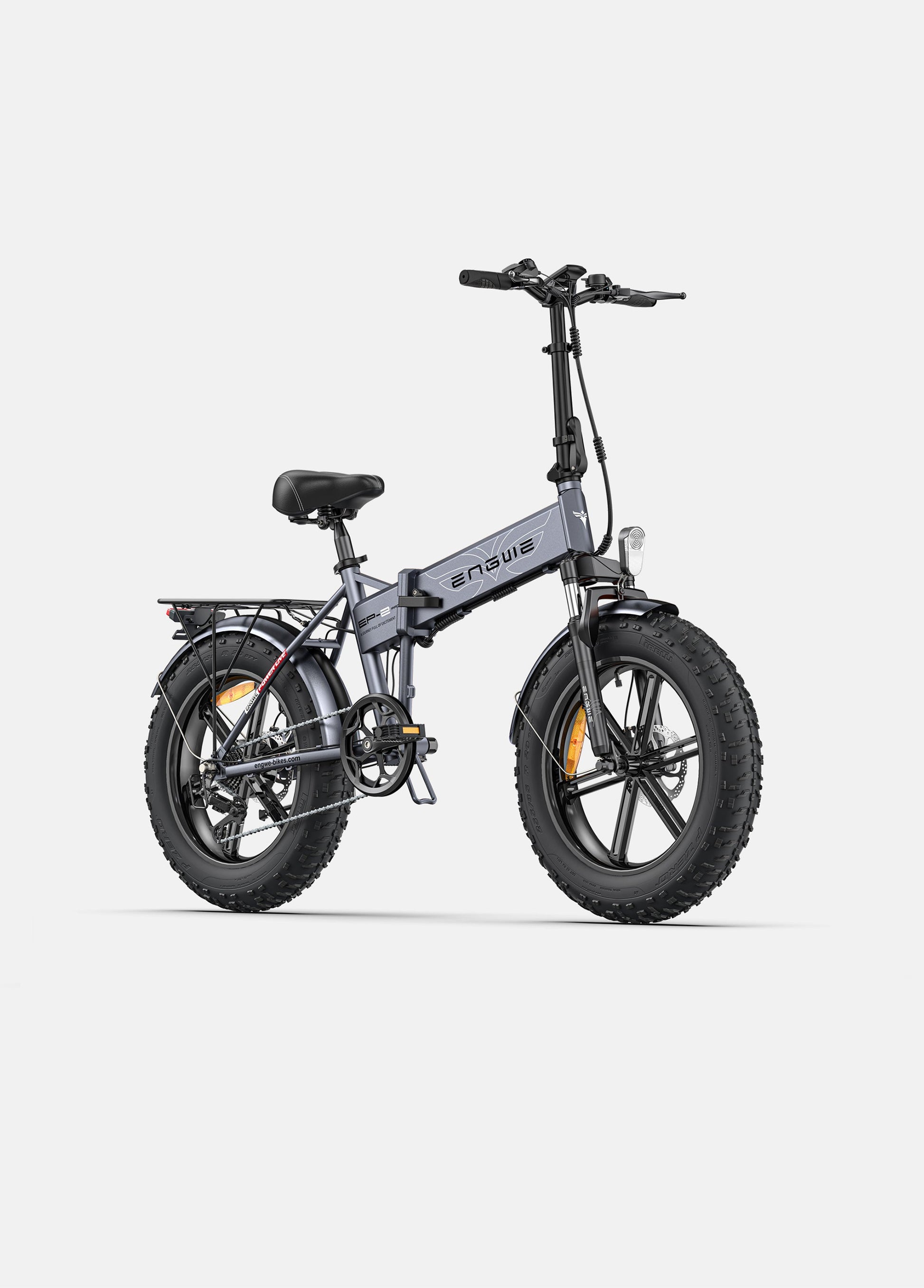 Engwe EP-2 Pro Grey E-Bike - Available on the Cycle to Work