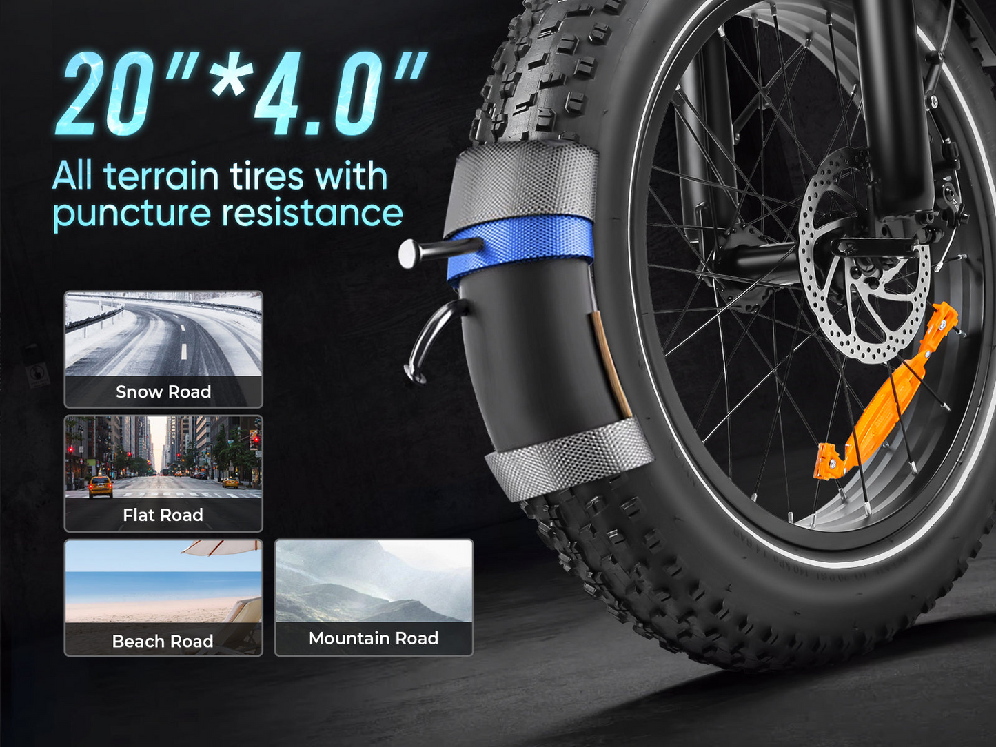 Samebike LOTDM200-II 250W Step-through Folding Bike