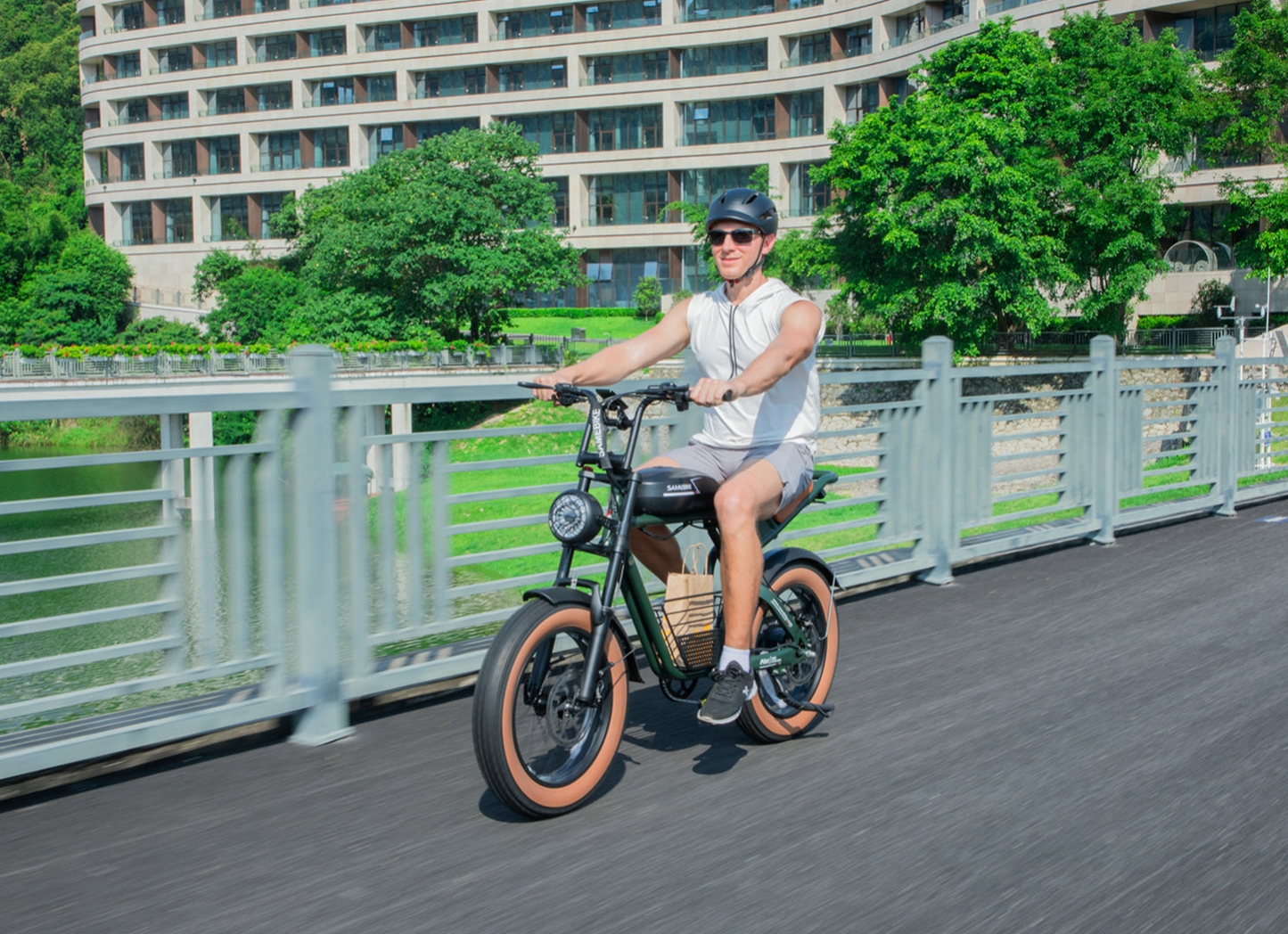 Samebike M20 1000W Retro Electric Bike