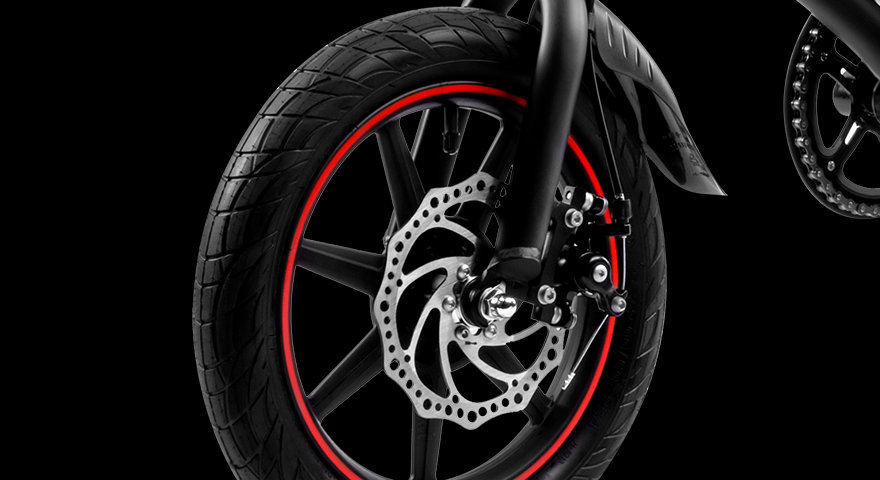 DYU D3F 14 Inch Mini Folding Electric Bike image 3