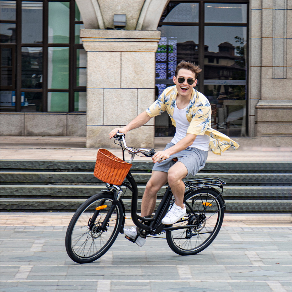 DYU C6 26 Inch City Electric Bike image 0