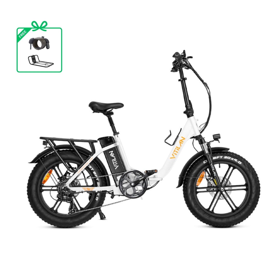 Vitilan U7 Step-thru Foldable Fat Tire Electric Bike
