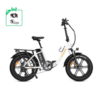 Vitilan U7 Step-thru Foldable Fat Tire Electric Bike