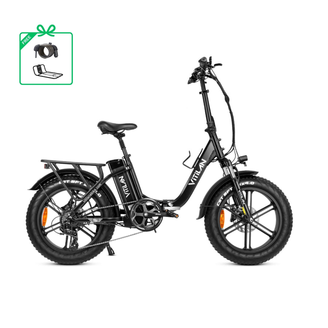 Vitilan U7 Step-thru Foldable Fat Tire Electric Bike