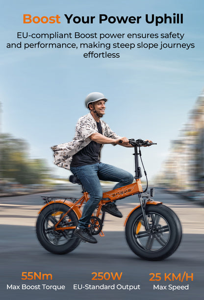 Engwe EP-2 Boost Foldable Electric Bike image 11