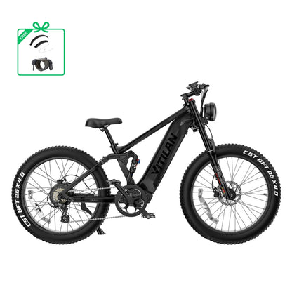 Vitilan T7 Pro Full Suspension Mountain E-bike