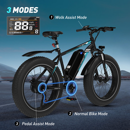 HITWAY BK15 4.0 Fat Tire Electric Bike