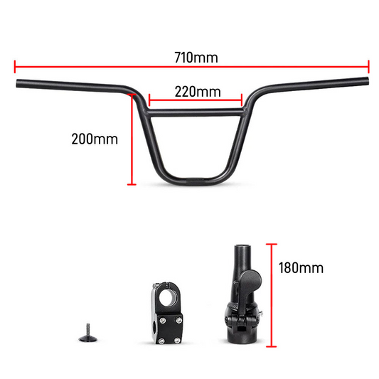 Vitilan BMX Stem for I7PRO Folding Ebikes