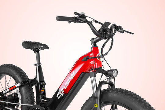 Cyrusher Roam Step-Thru Full Suspension E-Bike