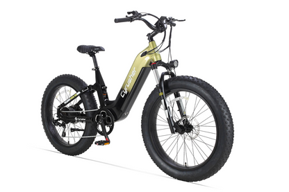 Cyrusher Roam Step-Thru Full Suspension E-Bike