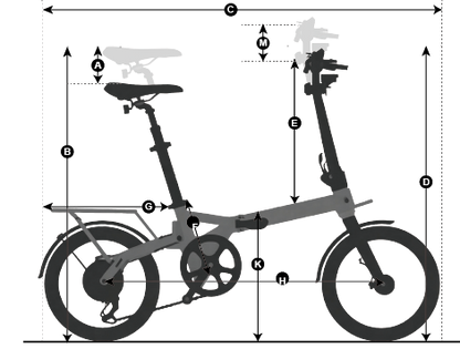 ENGWE Zip Lightweight Folding E-bike