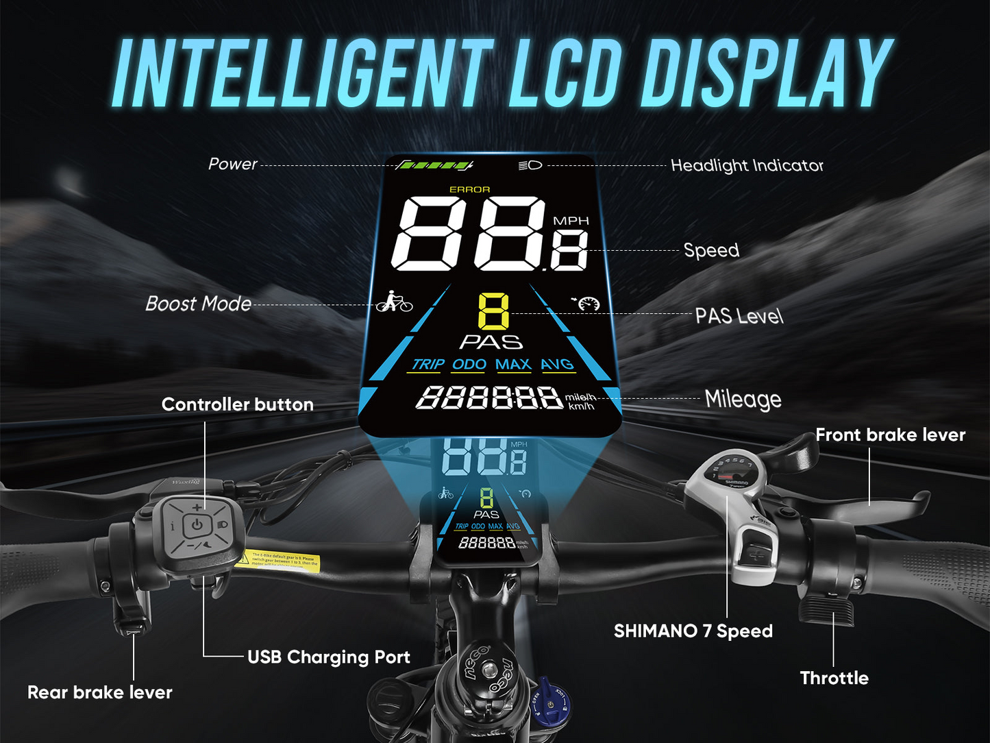 RS-A01 MEN Urban Electric Bicycle