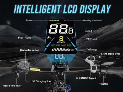 RS-A01 MEN Urban Electric Bicycle