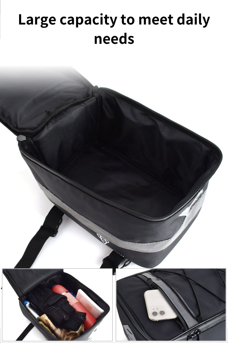 Soft rear seat bag