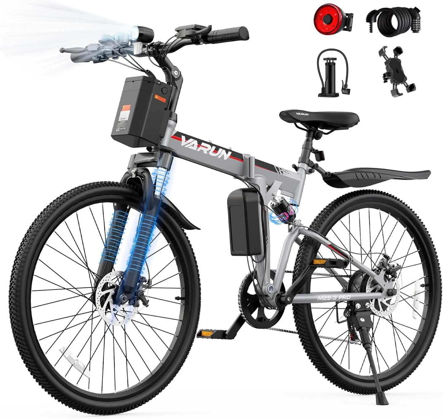 Varun M26-3 Foldable Electric Bikes