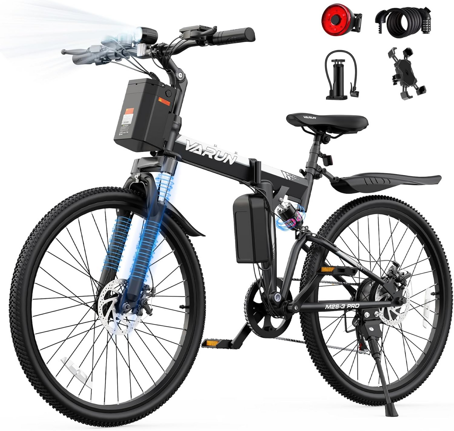 Varun M26-3 Foldable Electric Bikes