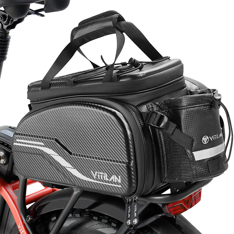 Vitilan Waterproof Bike Rack Bag