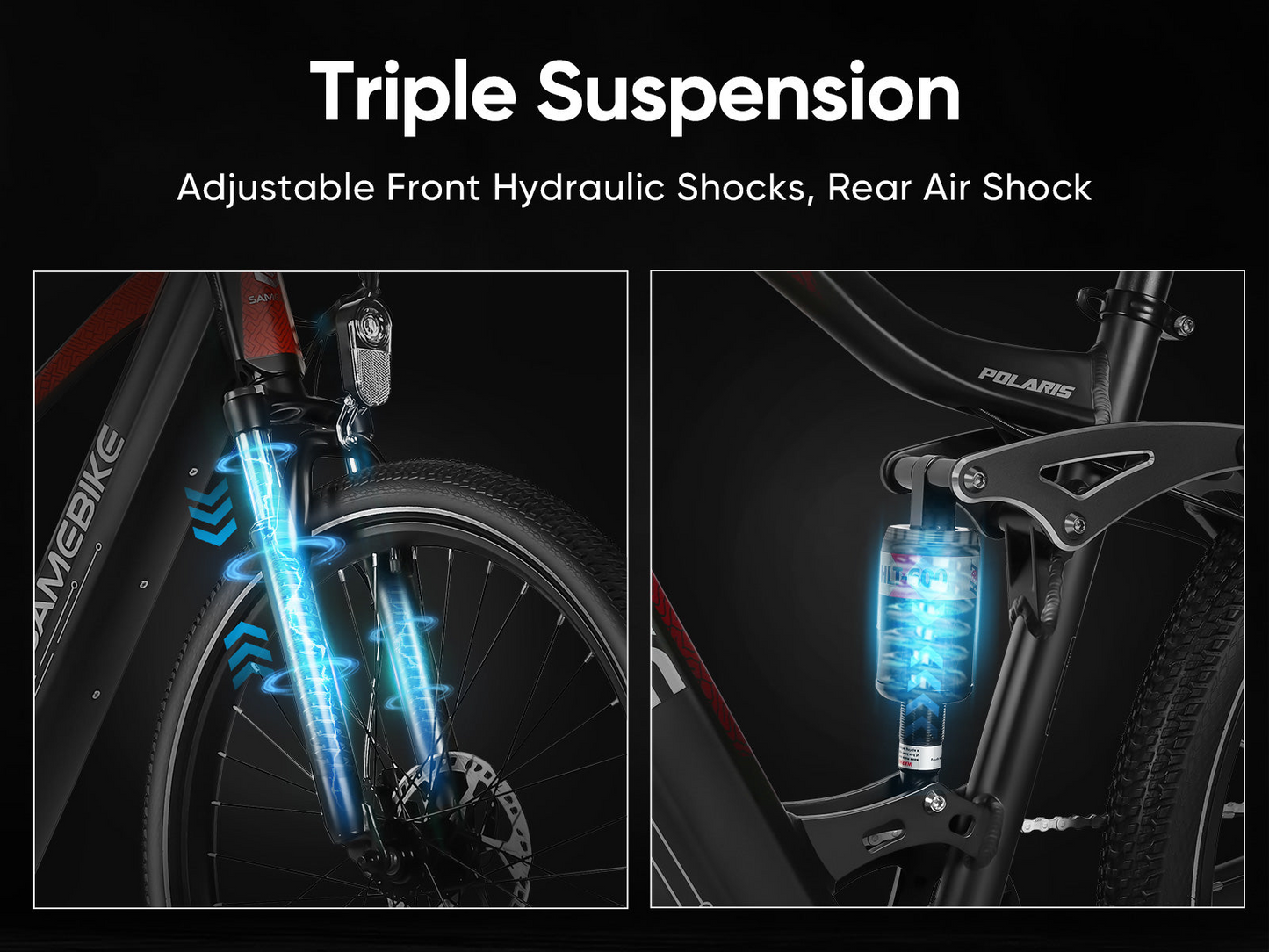 Samebike XD26-II Hybrid Electric Bike