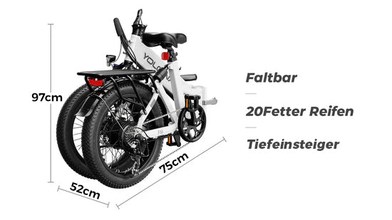 Yoloway F10 Electric Folding Step-Thru Bike image 10
