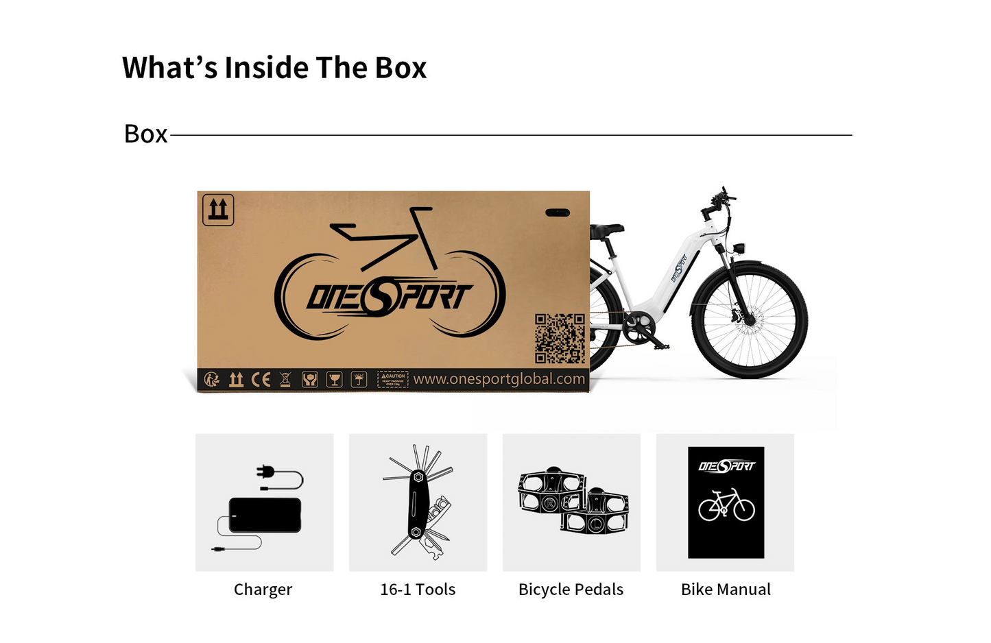 OneSport OT05 City Electric Bike image 11